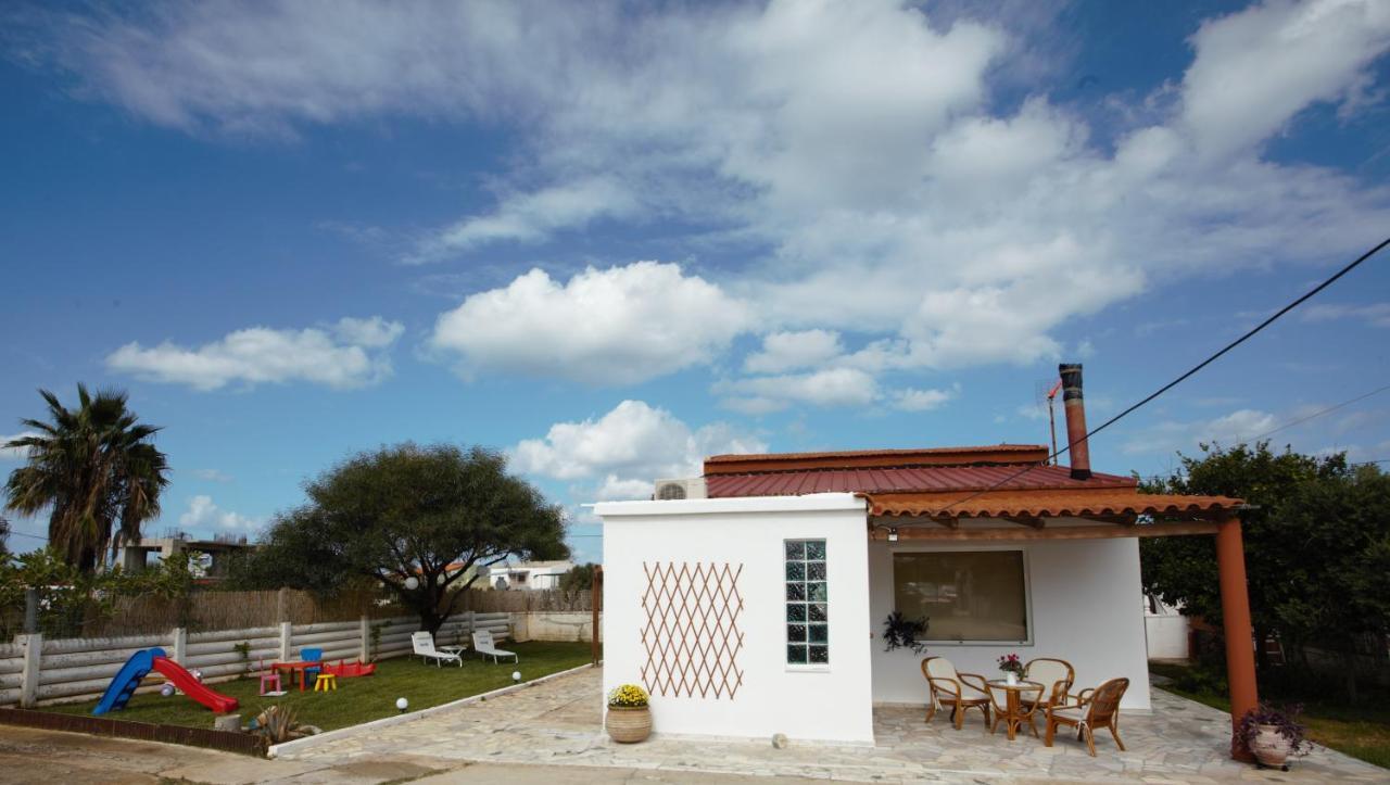 Villa Evas House 7 Mins Walk To Beach Stavrós Exterior foto