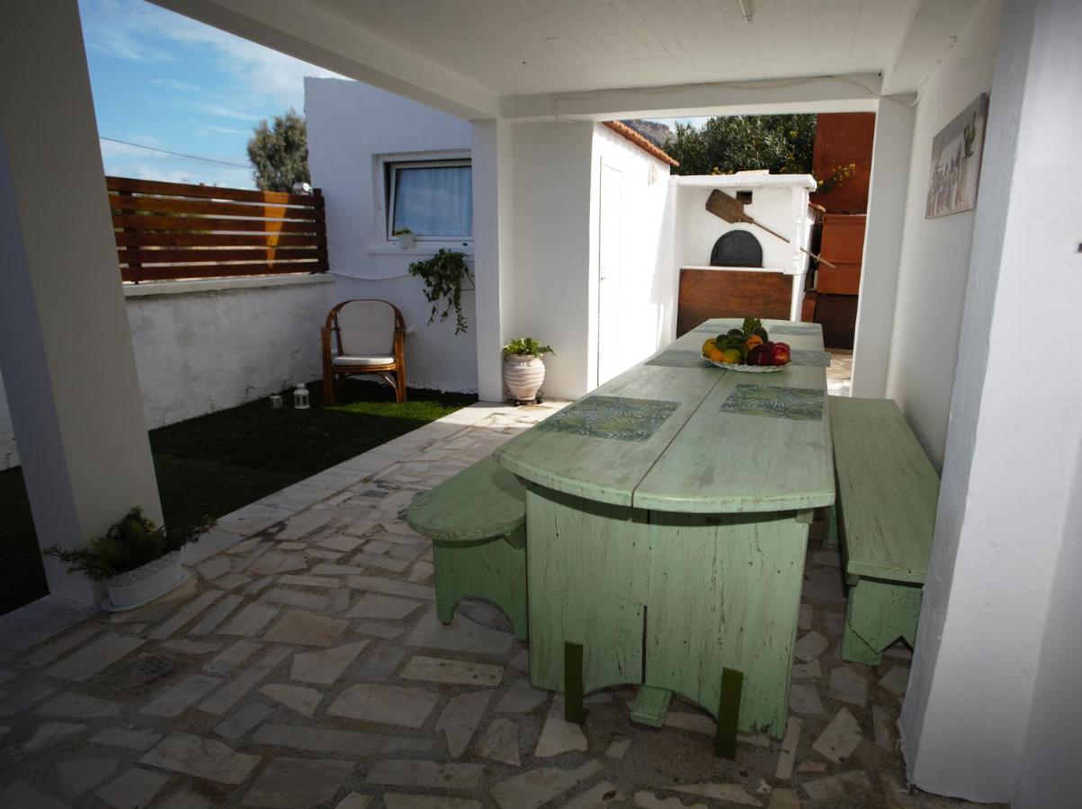 Villa Evas House 7 Mins Walk To Beach Stavrós Exterior foto